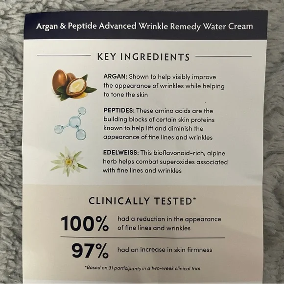 ‼️FREE‼️NEW‼️Naturopathica WRINKLE REMEDY WATER CREAM & CLEANSING FACIAL POLISH - Picture 12 of 12